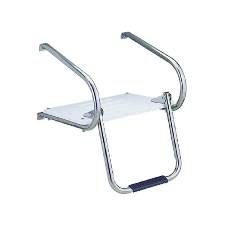 Inboard/Outboard Swim Platform with Ladder