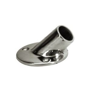 WHITECAP 6014C 7 / 8in STAINLESS STEEL ROUND BASE