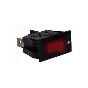 WHITECAP S-3311C LIGHTED ROCKER SWITCH