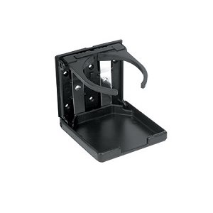 WHITECAP S-5085P BLACK FOLD UP DRINK HOLDER