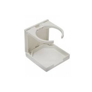 WHITECAP S-5086P WHITE FOLD UP DRINK HOLDER 