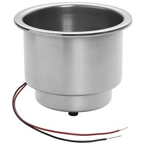 WHITECAP S-3511RC RED LED DRINK HOLDER