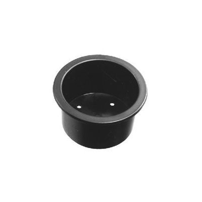 WHITECAP 3510B BLACK 3 INCH SHORT CUP HOLDER