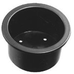 WHITECAP 3510B BLACK 3 INCH SHORT CUP HOLDER