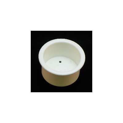 WHITECAP 3510W WHITE 3 INCH SHORT CUP HOLDER WHITECAP 3510W WHITE 3 INCH SHORT CUP HOLDER