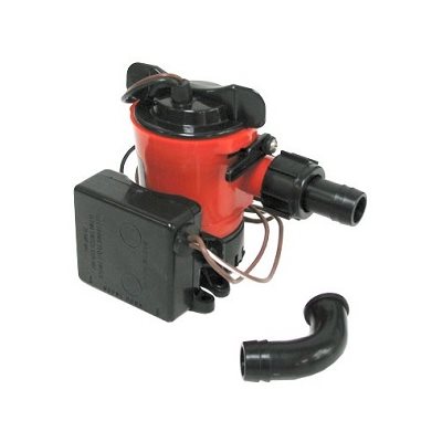 JOHNSON PUMP 07703-00 750 GALLONS PER HOUR BILGE PUMP WITH ULTIMA SWTCH