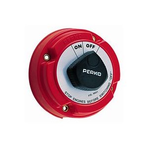 PERKO 9601DP MAIN BATTERY DISCONNECT SWITCH