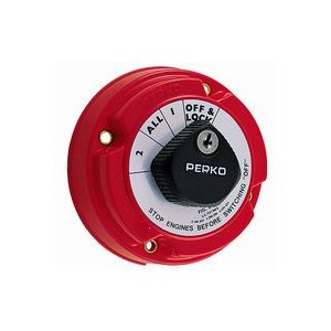 PERKO 8502DP LOCKING BATTERY SELECTOR SWITCH