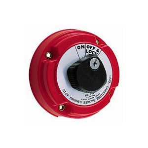 PERKO 9602DP MAIN BATTERY DISCONNECT SWITCH WITH KEY LOCK
