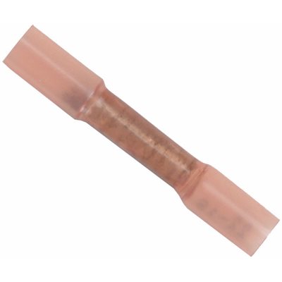 ANCOR 309099 22-18 GAUGE RED HEAT SHRINK BUTT CONNECTOR (100 PACK)