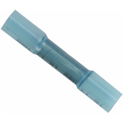 ANCOR 309199 16-14 GAUGE BLUE HEAT SHRINK BUTT CONNECTOR (100 PACK)